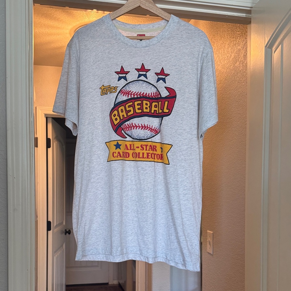 HOMAGE Gray topps Baseball All-Star Tee